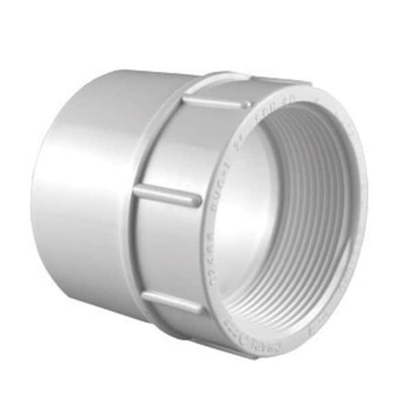 Charlotte Pipe And Foundry PVC021011000 Adapter Schedule 40 PVC 1 SL1 in. Fpt - 8672214 - main